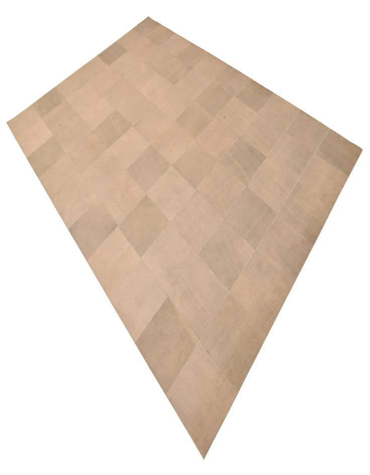 Detail image of  6' 7 x 9' 8 Cowhide Leather Rug