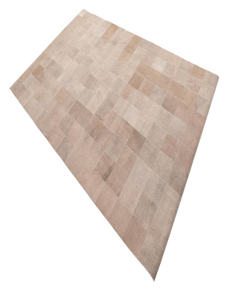 Detail image of  5' x 7' 9 Cowhide Leather Rug