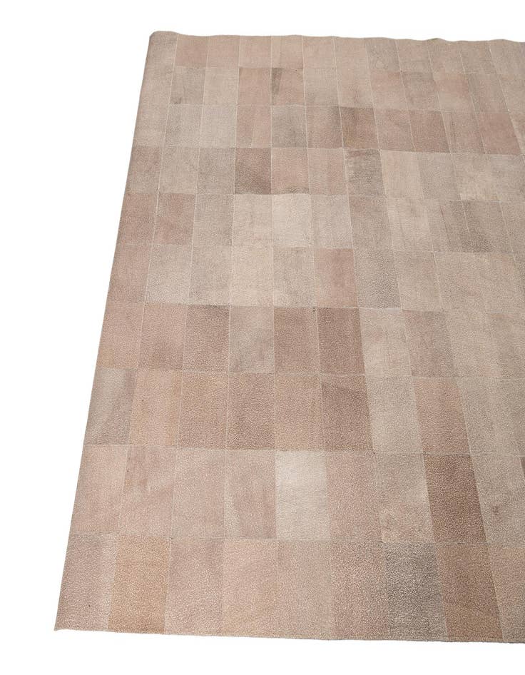 Detail image of  5' x 7' 9 Cowhide Leather Rug