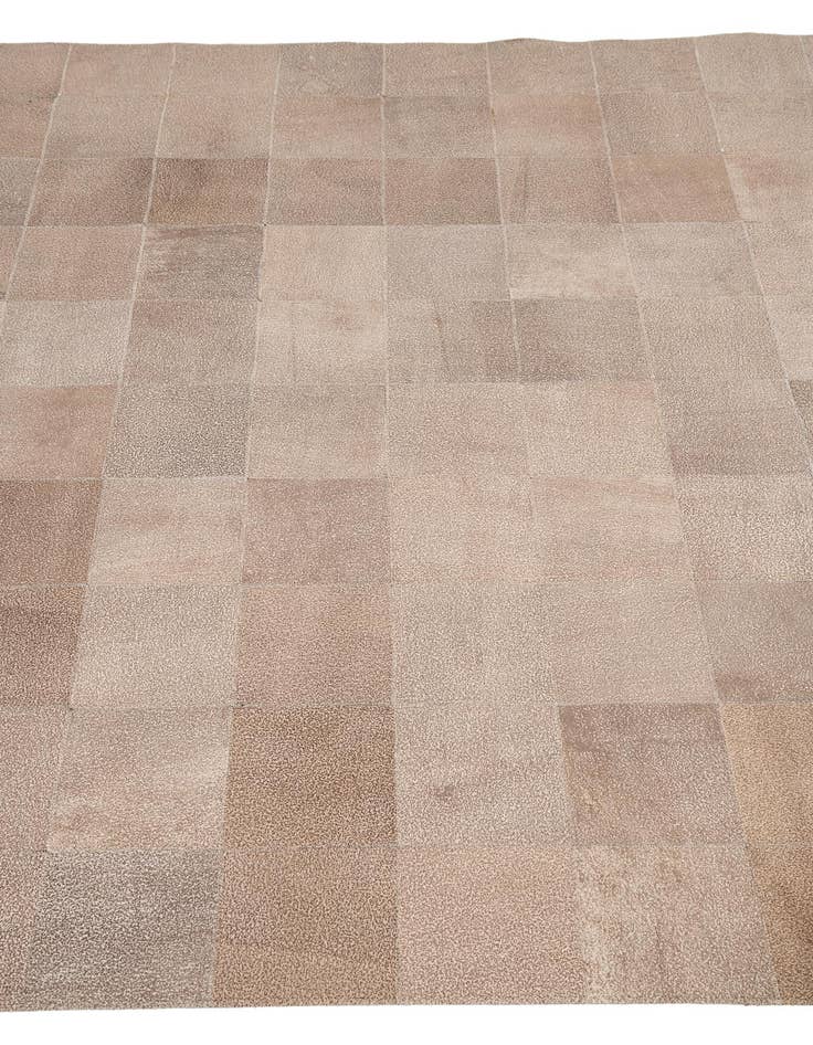 Detail image of  5' x 7' 9 Cowhide Leather Rug