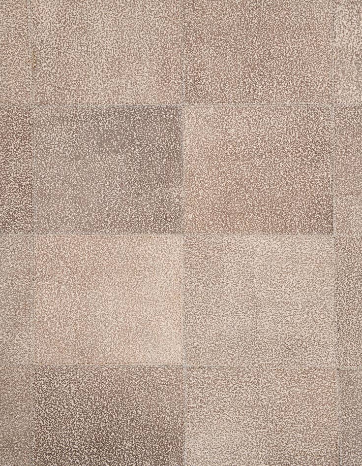 Detail image of  5' x 7' 9 Cowhide Leather Rug