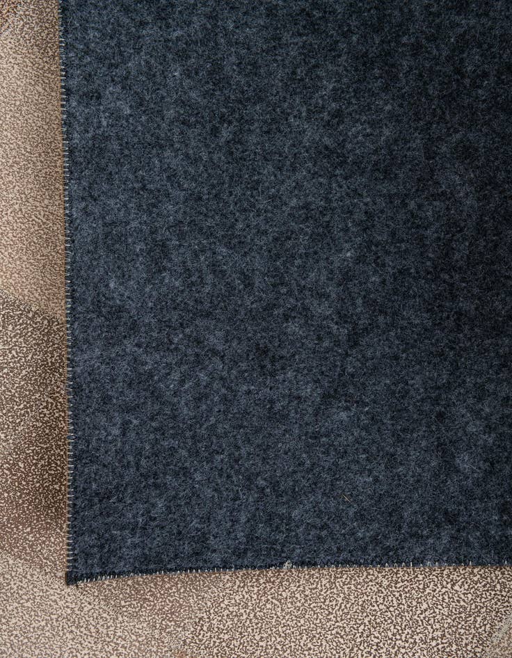 Detail image of  5' x 7' 9 Cowhide Leather Rug