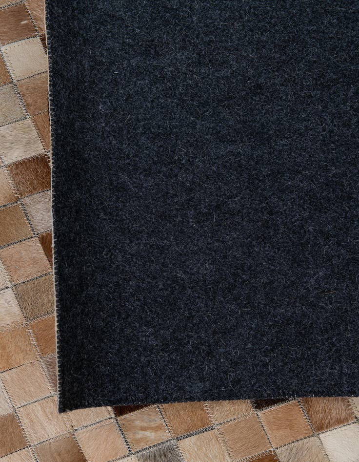 Detail image of  8' x 9' 10 Cowhide Leather Rug