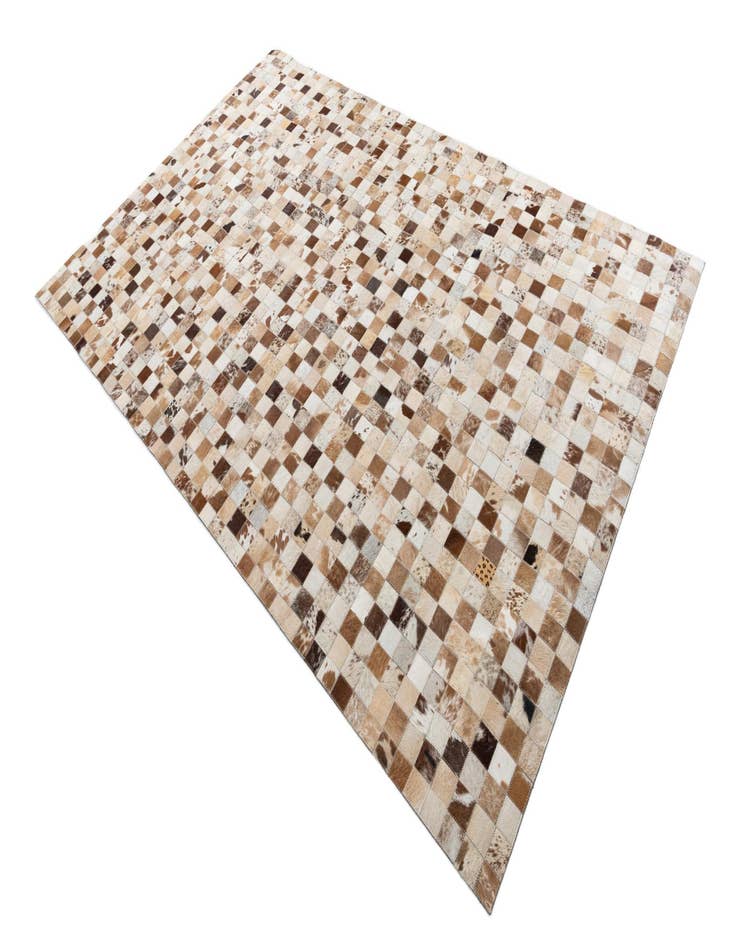 Detail image of  5' x 8' Cowhide Leather Rug