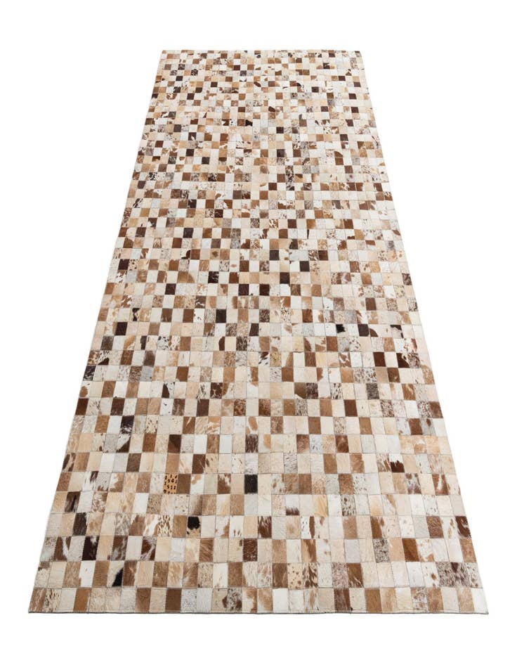 Detail image of  5' x 8' Cowhide Leather Rug