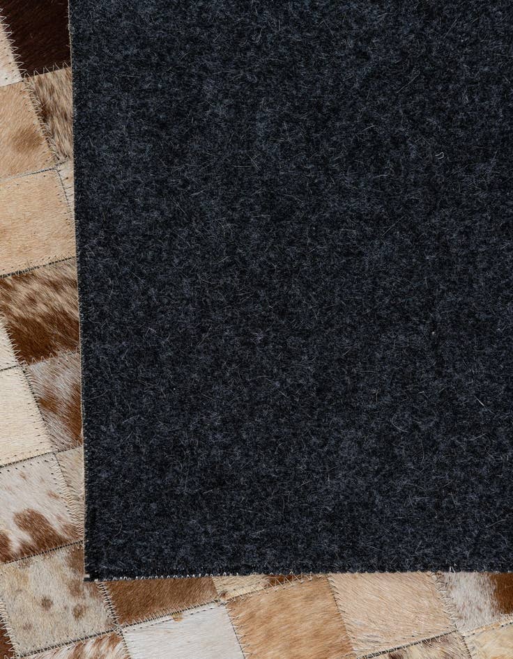 Detail image of  5' x 8' Cowhide Leather Rug