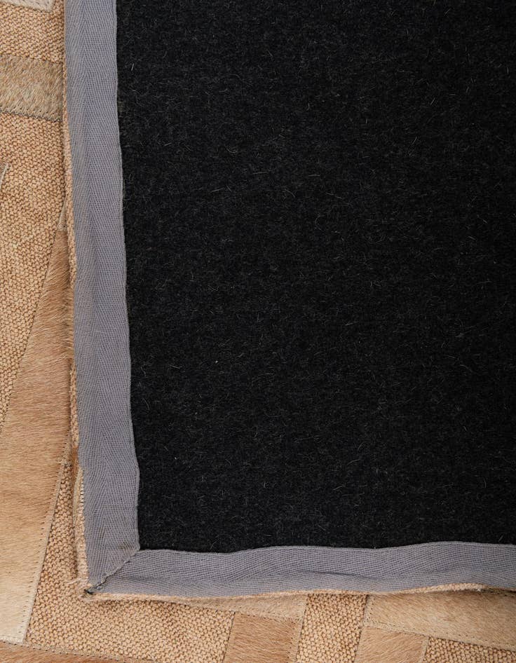 Detail image of  4' x 6' Cowhide Leather Rug