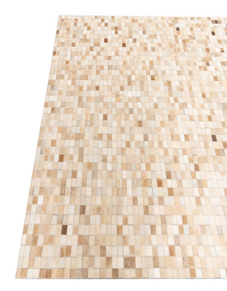 Detail image of  5' x 8' Cowhide Leather Rug