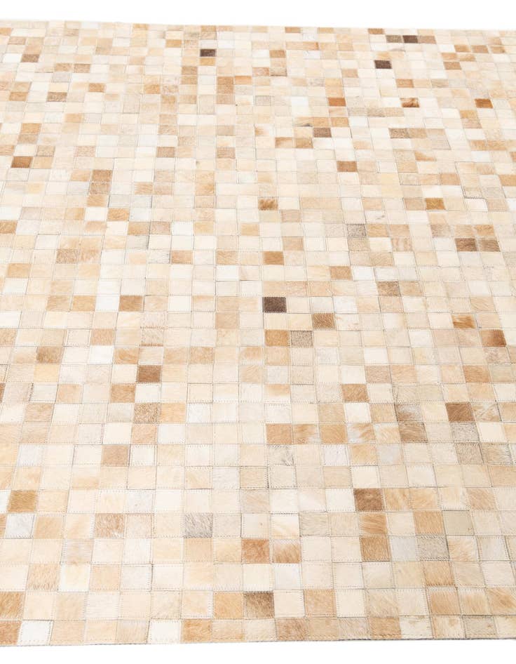 Detail image of  5' x 8' Cowhide Leather Rug