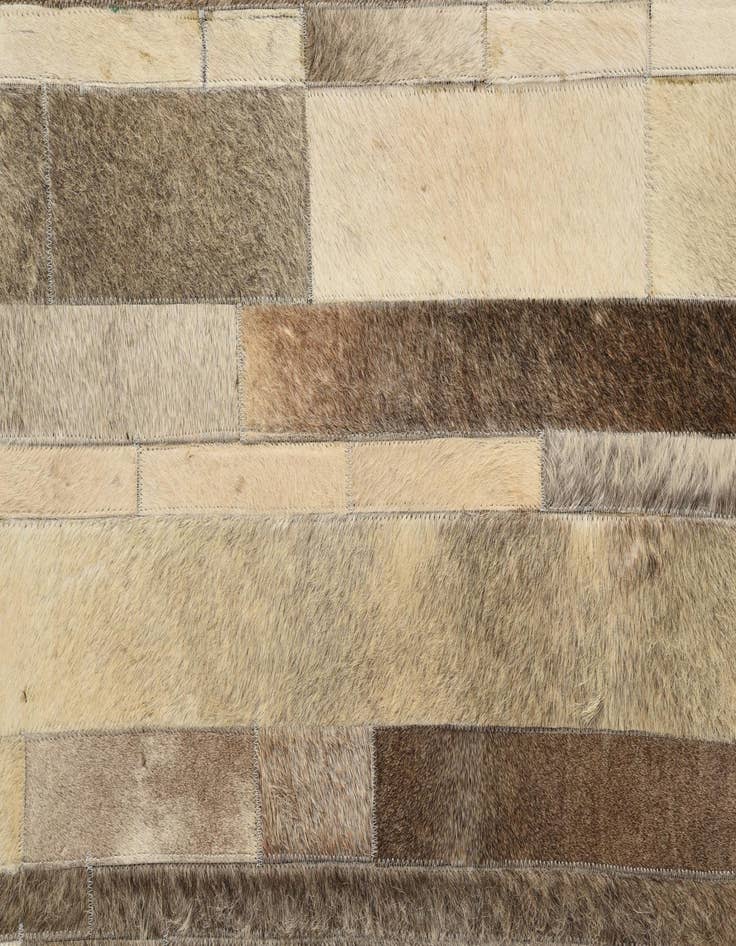 Detail image of  5' 3 x 7' 5 Cowhide Rug