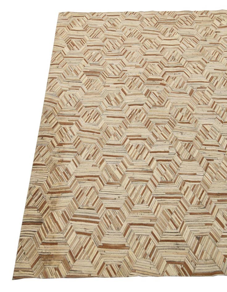 Detail image of  5' 1 x 7' 1 Cowhide Rug