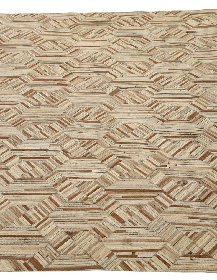 Detail image of  5' 1 x 7' 1 Cowhide Rug