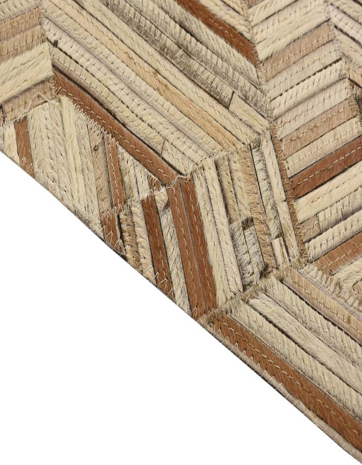 Detail image of  5' 1 x 7' 1 Cowhide Rug