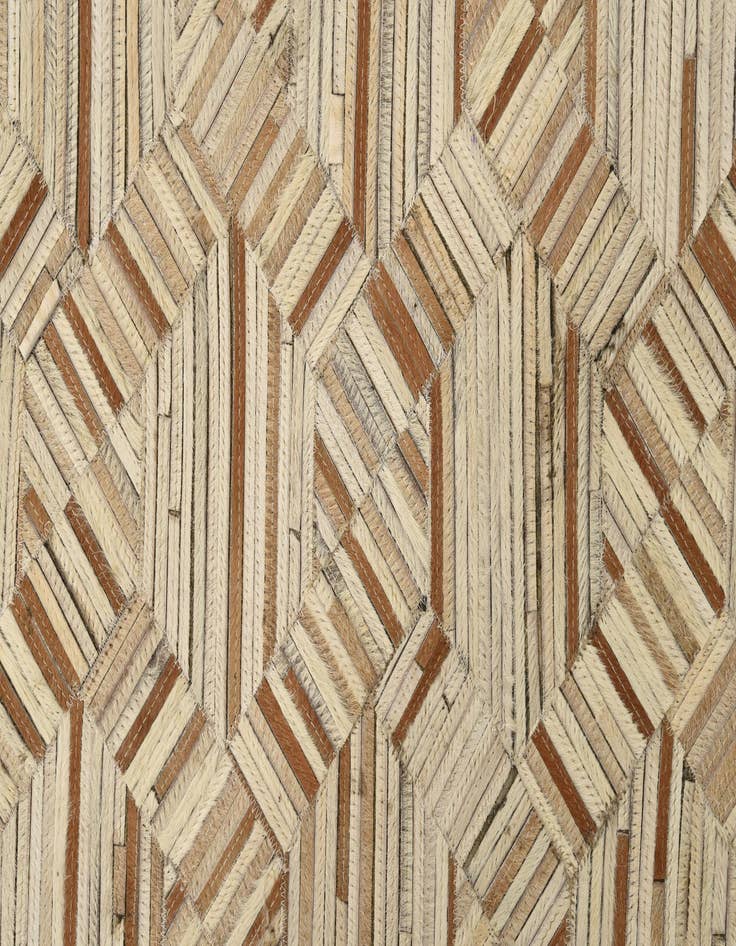 Detail image of  5' 1 x 7' 1 Cowhide Rug