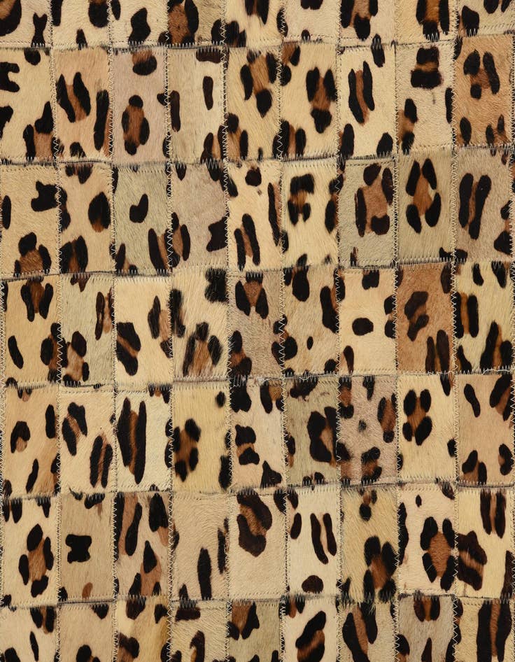 Detail image of  5' 3 x 7' 6 Cowhide Rug