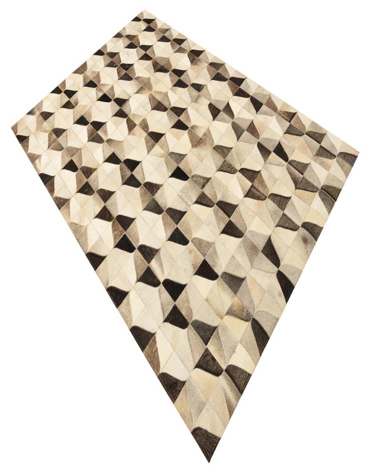 Detail image of  5' 2 x 7' 10 Cowhide Rug