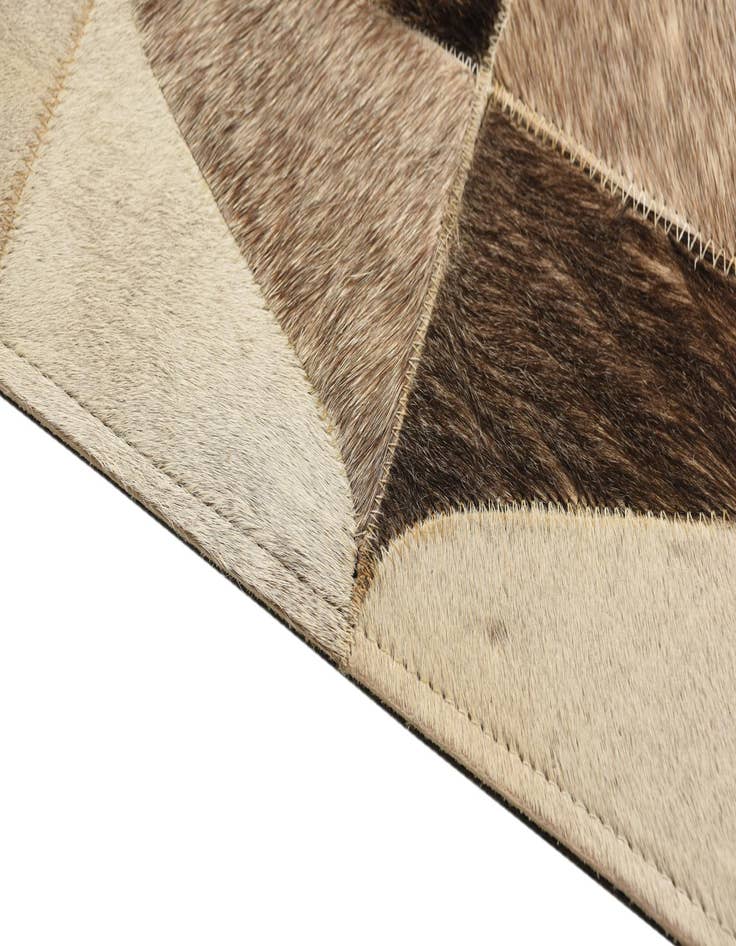 Detail image of  5' 2 x 7' 10 Cowhide Rug