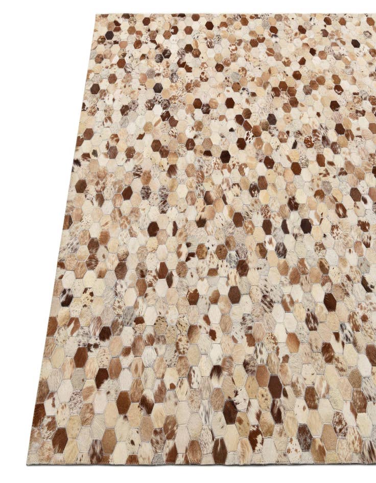 Detail image of  5' 1 x 8' Cowhide Rug