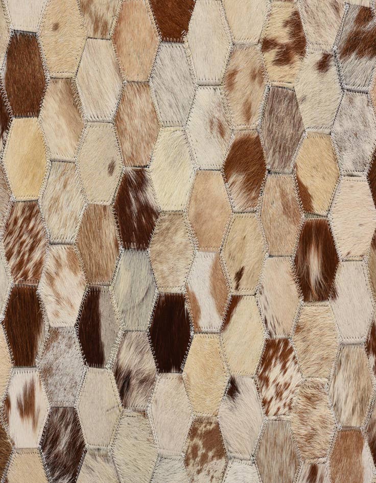Detail image of  5' 1 x 8' Cowhide Rug