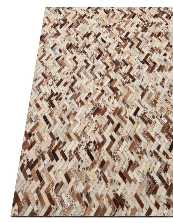 Detail image of  5' x 7' 9 Cowhide Rug