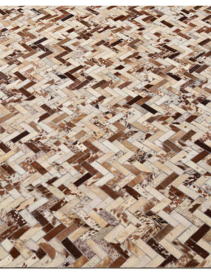 Detail image of  5' x 7' 9 Cowhide Rug