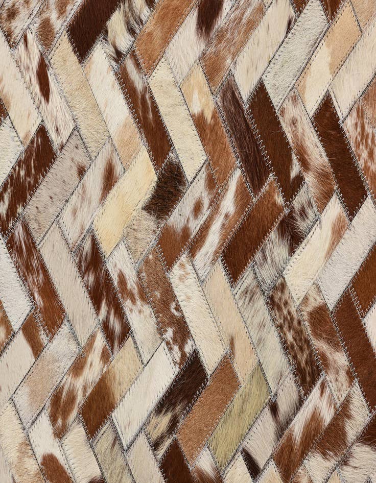 Detail image of  5' x 7' 9 Cowhide Rug