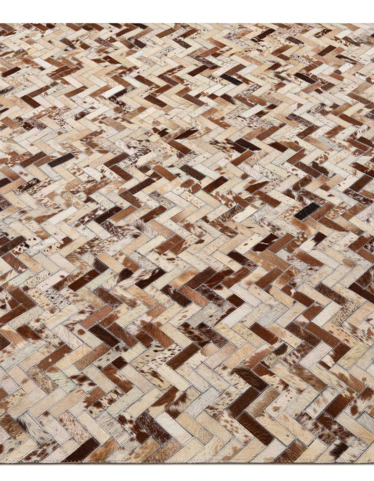 Detail image of  5' 2 x 7' 10 Cowhide Rug