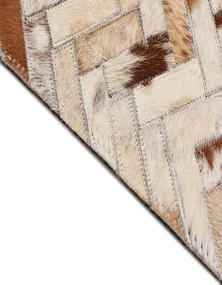 Detail image of  5' x 7' 10 Cowhide Rug