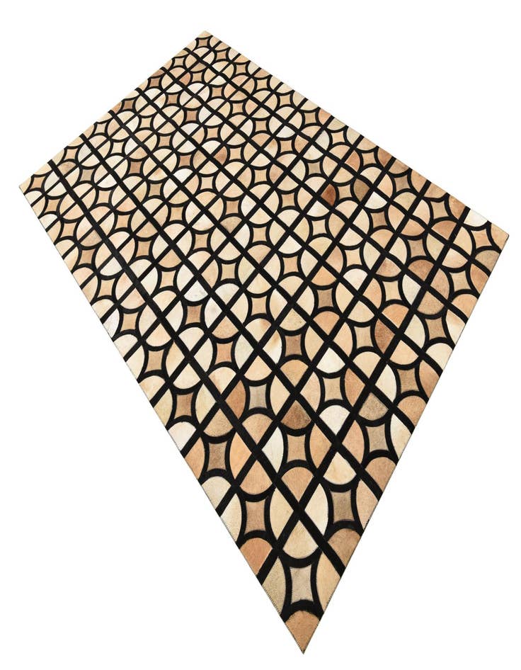 Detail image of  5' x 7' 10 Cowhide Rug