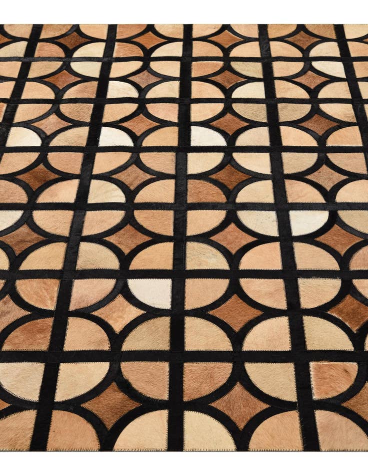 Detail image of  5' x 7' 10 Cowhide Rug