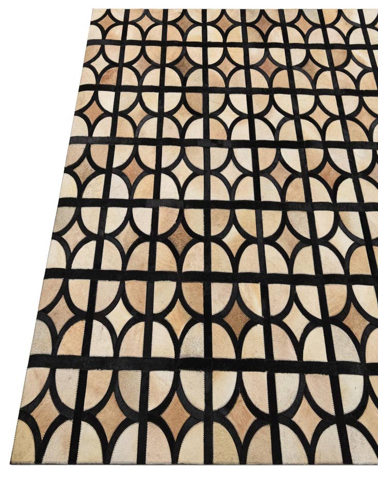 Detail image of  5' x 7' 10 Cowhide Rug
