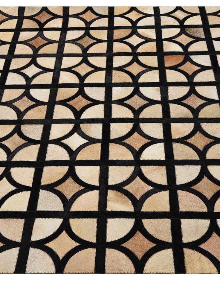 Detail image of  5' x 7' 10 Cowhide Rug