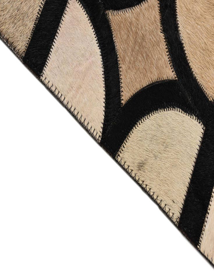 Detail image of  5' 1 x 7' 10 Cowhide Rug