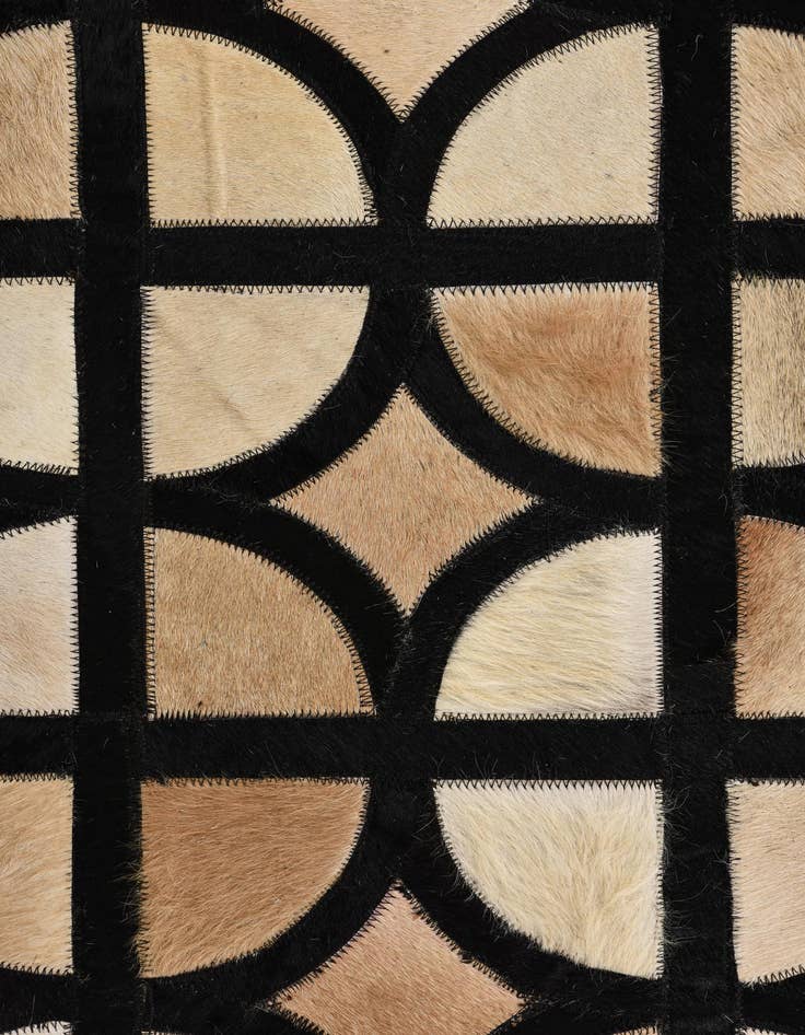 Detail image of  5' 1 x 7' 10 Cowhide Rug