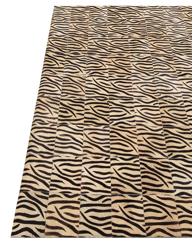 Detail image of  5' 6 x 7' 9 Cowhide Rug