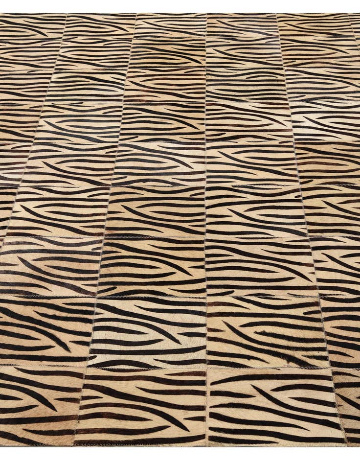 Detail image of  5' 6 x 7' 9 Cowhide Rug