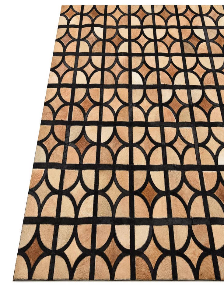 Detail image of  5' x 7' 10 Cowhide Rug