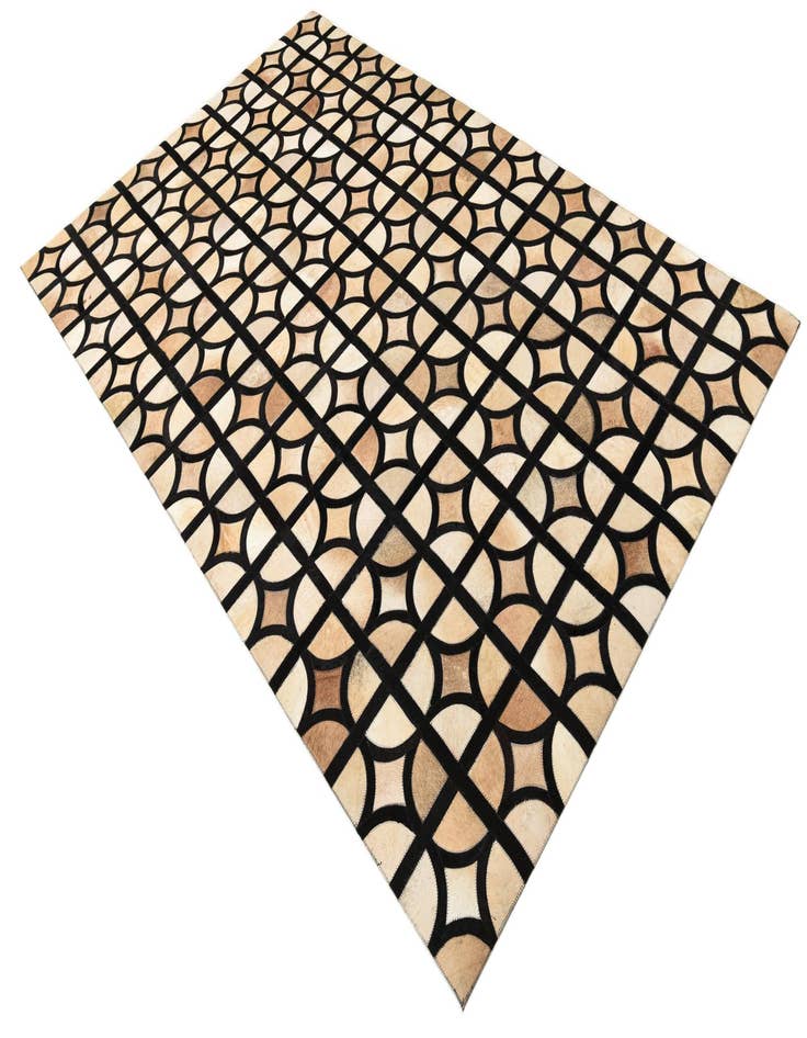 Detail image of  5' x 7' 10 Cowhide Rug