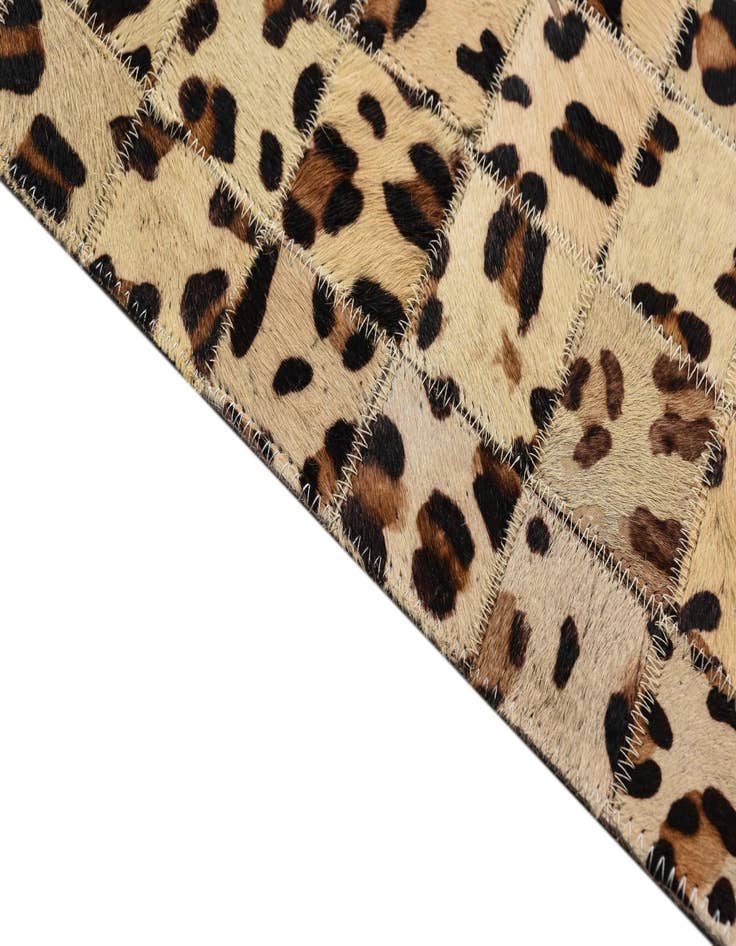 Detail image of  5' 3 x 7' 6 Cowhide Rug