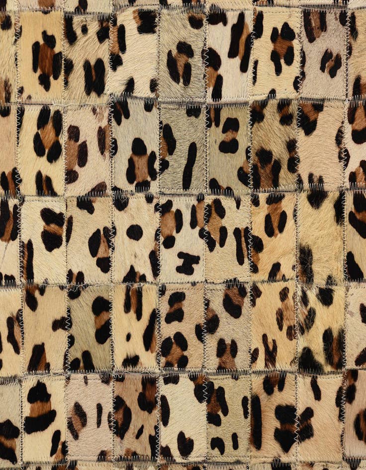 Detail image of  5' 3 x 7' 6 Cowhide Rug