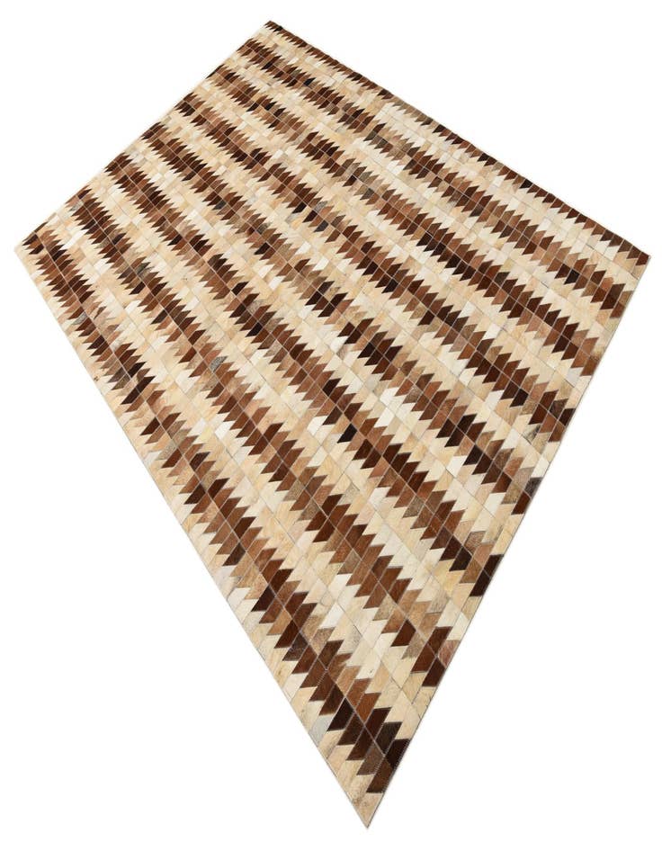 Detail image of  5' 4 x 7' 6 Cowhide Rug