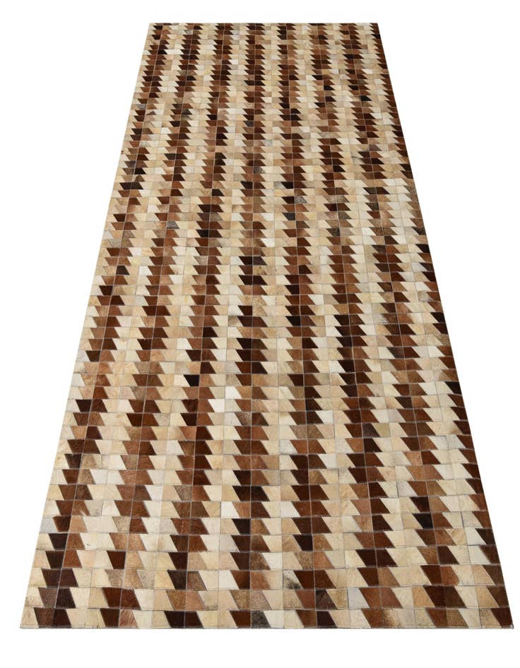 Detail image of  5' 4 x 7' 6 Cowhide Rug