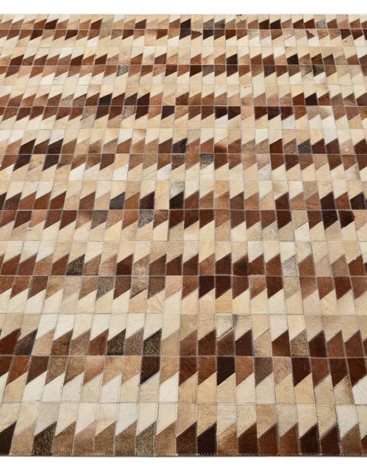 Detail image of  5' 4 x 7' 6 Cowhide Rug