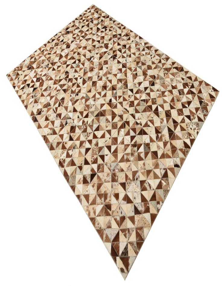 Detail image of  5' 3 x 7' 6 Cowhide Rug