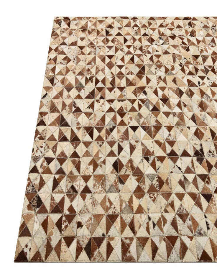 Detail image of  5' 3 x 7' 6 Cowhide Rug