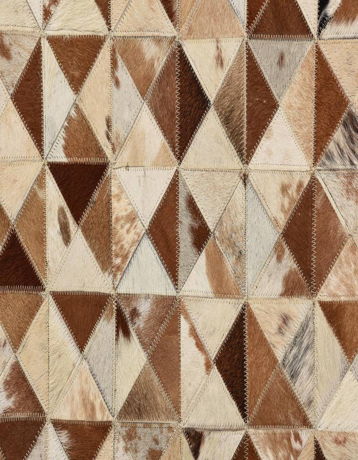 Detail image of  5' 3 x 7' 6 Cowhide Rug