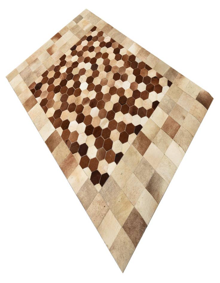Detail image of  5' x 7' 10 Cowhide Rug