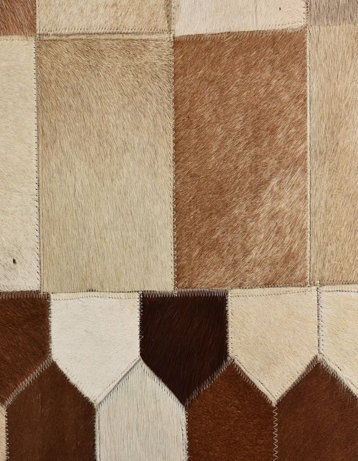 Detail image of  5' x 7' 10 Cowhide Rug