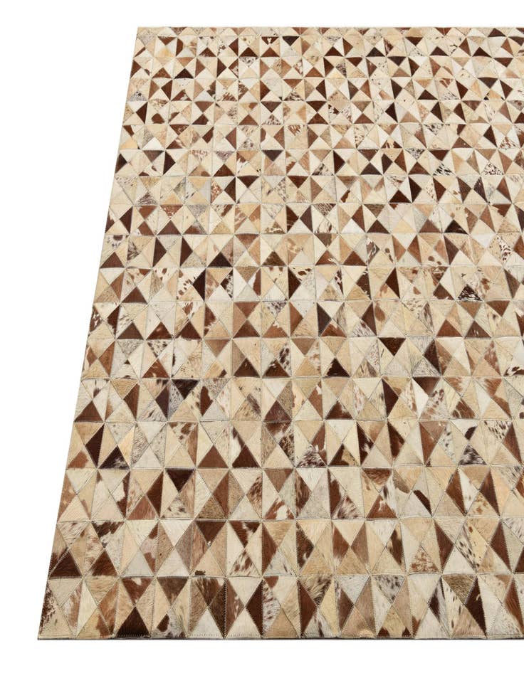 Detail image of  5' 4 x 7' 7 Cowhide Rug