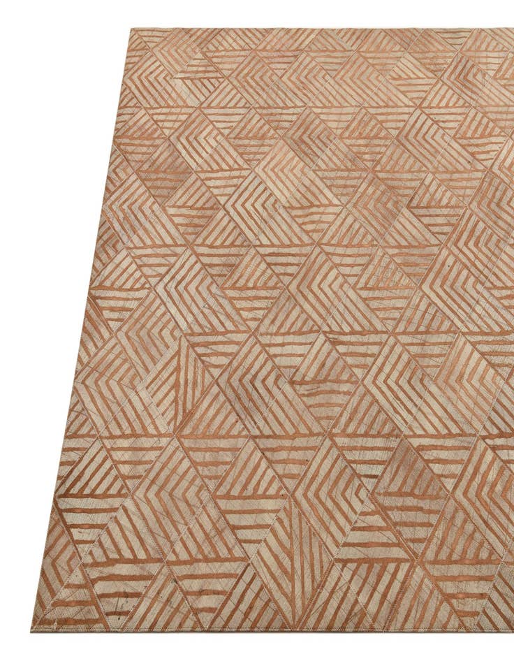 Detail image of  4' 10 x 8' Cowhide Rug